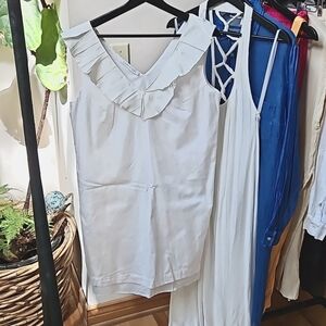 CARACTERE Ruffle Shift Dress